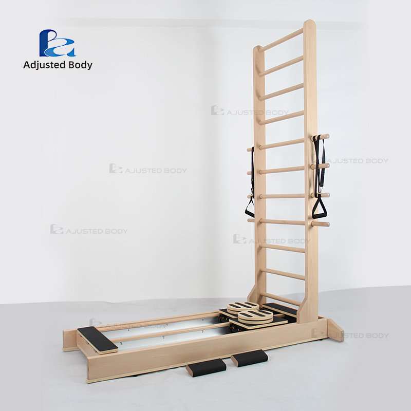 Maple double ladder bed
