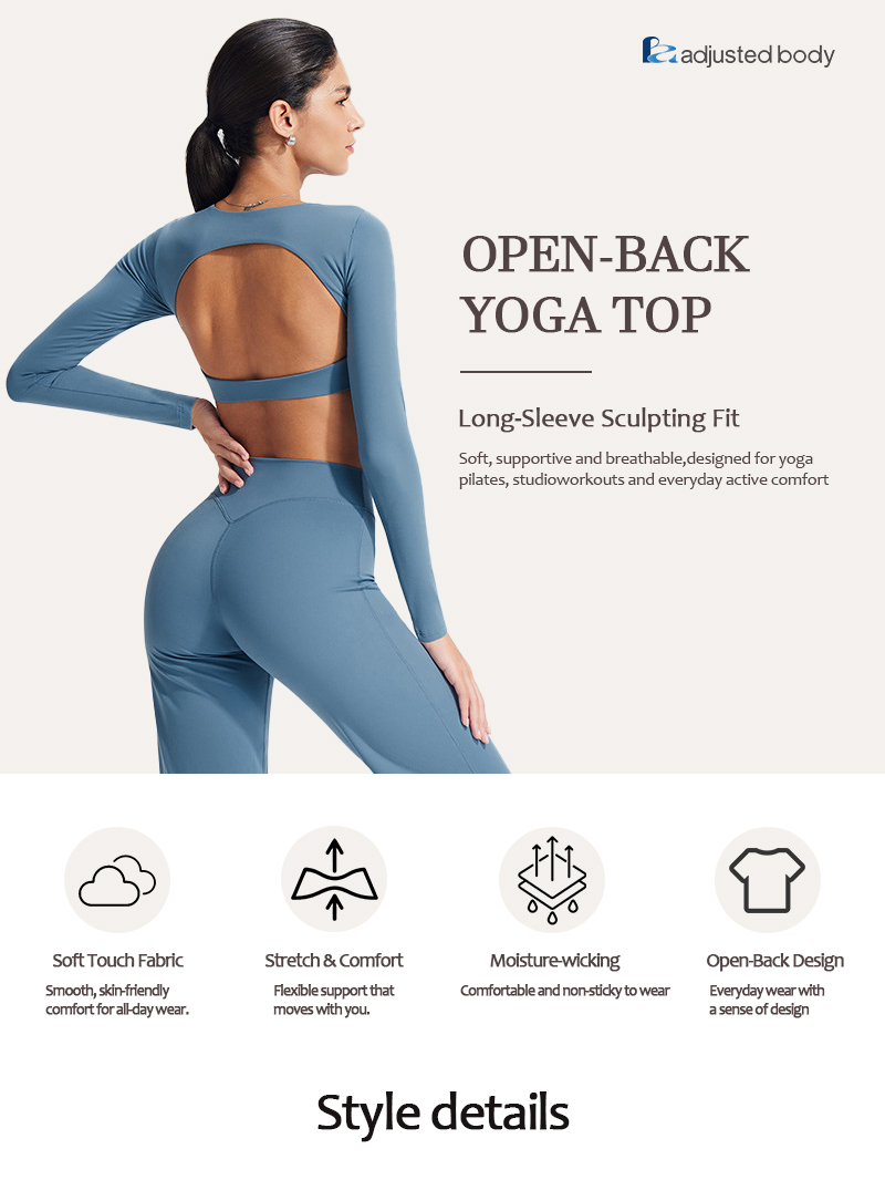 Yoga long sleeve top