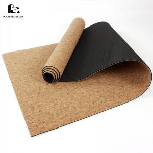 Cork Natural  Rubber Yoga Mat