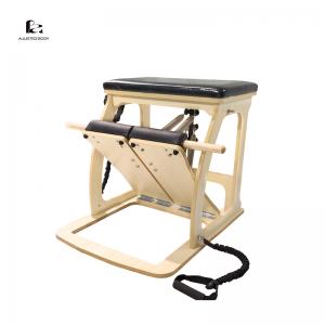 A023-Pilates white maple Wunda Chair